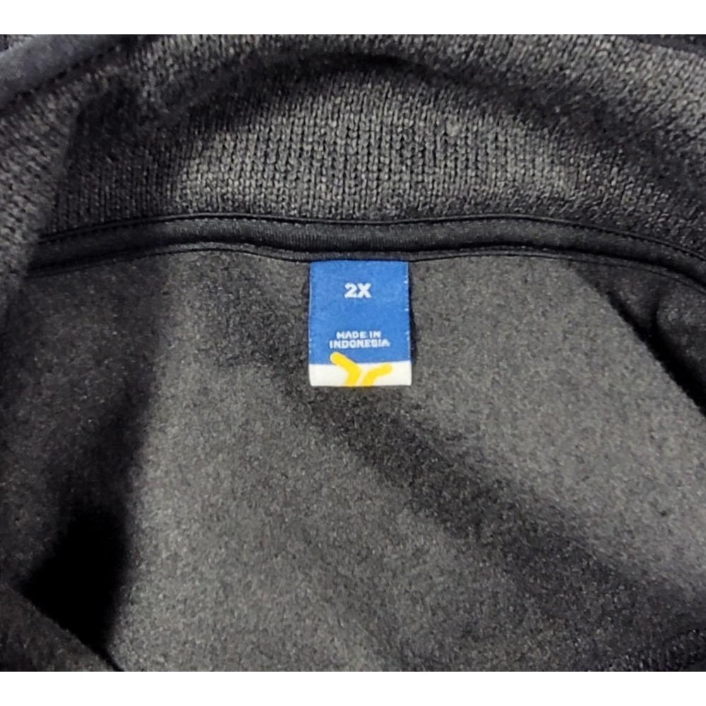 Old Navy Women's Mock Neck Fleece-Knit Zip Jacket #546629 - Charcoal - Size 2X - Picture 5 of 6